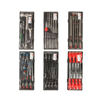 Инструментальная тележка с набором инструментов 8 секций 496 предметов JTC-5641+496