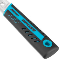 Разводной ключ GROSS 200 мм CrV, двухкомпонентная ручка 15561