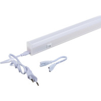 Светодиодный светильник, с сетевым проводом, пластик, 220В, 8W Ultraflash LWL-2013-8CL 12327