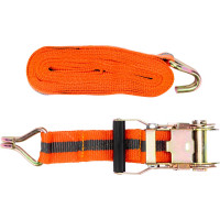 Багажный ремень с крюками STELS 0,038x5м, храповый механизм Automatic 54365