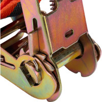 Багажный ремень с крюками STELS 0,038x5м, храповый механизм Automatic 54365