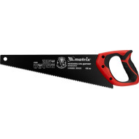 Ножовка по дереву 400 мм,7-8 TPI, зуб-3D, каленый зуб,тефл.покр.полотна, 2-х комп..рук-ка MATRIX 23549