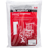 Пленка защитная (4х12.5 м; 7 мкм; полиэтилен) MATRIX 88803
