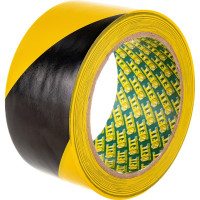 Лента разметочная FIT IT черно-желтая ,50мм*25м 11859