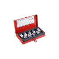 Набор торцевых насадок 1/2", TORX Т20-Т60, 60мм, 9шт KING TONY 4109PR