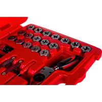 Набор метчиков и плашек SK-5 M3-M12, кейс, 75шт МАСТАК 351-00075C