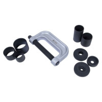 Набор оправок для монтажа и демонтажа сайлентблоков, кейс, 10шт МАСТАК 110-20010C