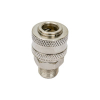 Муфта универсальная быстросъемная (мама, внешняя резьба 3/8) 2 шт. Stels 57057