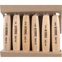 Набор из 6 резцов в картонной коробке NAREX Standart 894720