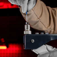 Заклепки RAL 5005 (4.0х10 мм; синий) 50 шт. MATRIX 40686