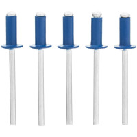 Заклепки RAL 5005 (4.0х10 мм; синий) 50 шт. MATRIX 40686