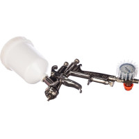 Краскораспылитель WALMEC Walcom SLIM S HTE сопло 1.3, верхний бачок пластик 0.68 л 1006813