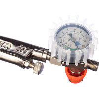 Краскораспылитель WALMEC Walcom SLIM S HTE сопло 1.3, верхний бачок пластик 0.68 л 1006813