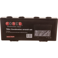 Набор комбинированных ключей FORCE 16 предметов 6-24 мм в кейсе 5161