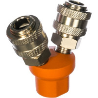 Переходник 2 FxF 1/4 Кратон 3 01 03 012