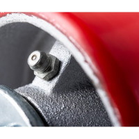 Колесо большегрузное полиуретановое поворотное с тормозом Longway SCPB42