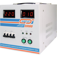 Стабилизатор напряжения Энергия АСН-20000, с цифровым дисплеем, однофазный, Е0101-0095