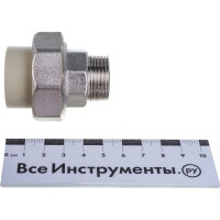 Муфта НР 25х3/4 с разъемным соединением FV-Plast 237025