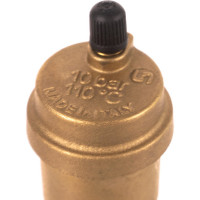 Автоматический воздухоотводчик с нижним подключением и верхним выпуском HP 1/2 латунь Uni-Fitt 230G2000