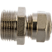 Обжимная муфта - Н 16х3/4 никелированная Uni-Fitt 662N6300