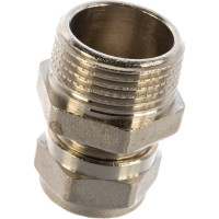 Обжимная муфта - Н 16х3/4 никелированная Uni-Fitt 662N6300