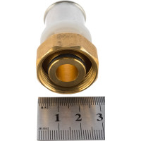 Пресс-муфта - В 20x3/4EK с накидной гайкой Uni-Fitt 713G7300