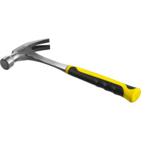 Цельнометаллический молоток-гвоздодер с двухкомпонентной рукояткой 560г Stayer PROFESSIONAL 2025-560