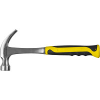 Цельнометаллический молоток-гвоздодер с двухкомпонентной рукояткой 560г Stayer PROFESSIONAL 2025-560