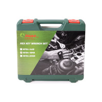 Набор Г-образных шестигранников Hans 2-22 мм, 19шт. 16764-19MB