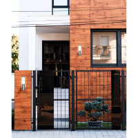 Садово-парковый светильник, Техно столб, 18W E27 230V, серебро Feron DH022-650 11813