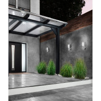 Садово-парковый светильник, Техно столб, 18W E27 230V, серебро Feron DH022-650 11813