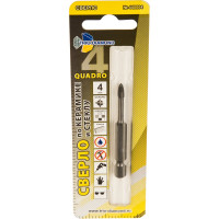 Сверло по керамограниту, керамике и стеклу TRIO-DIAMOND квадро 4 мм 440004