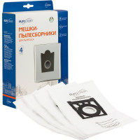Мешок-пылесборник синтетический для пылесосов BOSCH, SIEMENS (4 шт.) EURO CLEAN E-05/4