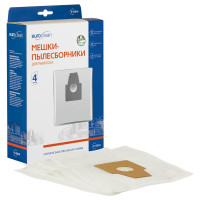 Мешок-пылесборник синтетический для пылесосов BOSCH, SIEMENS (4 шт.) EURO CLEAN E-06/4