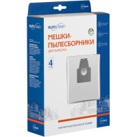 Мешок-пылесборник синтетический для пылесосов BOSCH, SIEMENS (4 шт.) EURO CLEAN E-06/4