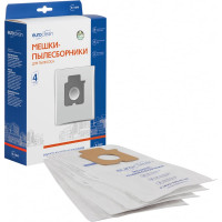 Мешок-пылесборник синтетический для пылесосов PANASONIC (4 шт.) EURO CLEAN E-14/4