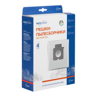 Мешок-пылесборник синтетический для пылесосов PANASONIC (4 шт.) EURO CLEAN E-14/4