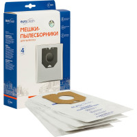 Мешок-пылесборник синтетический для пылесосов PHILIPS (4 шт.) EURO CLEAN E-19/4