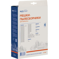 Мешок-пылесборник синтетический для пылесосов PHILIPS (4 шт.) EURO CLEAN E-19/4