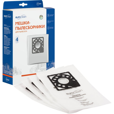 Мешок-пылесборник синтетический для пылесосов SAMSUNG (4 шт.) EURO CLEAN E-03/4