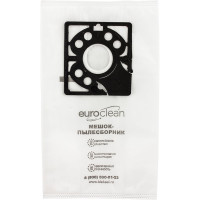 Мешки пылесборники для пылесоса, EURO Clean 4 шт., синтетические, многослойные, повышенной фильтрации, . E-24/4