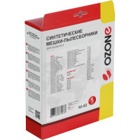 Мешки-пылесборники синтетические для пылесосов AEG (5 шт.) OZONE M-40