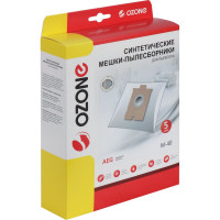 Мешки-пылесборники синтетические для пылесосов AEG (5 шт.) OZONE M-40