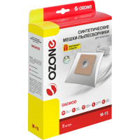 Мешки-пылесборники синтетические для пылесосов DAEWOO (5 шт.) OZONE M-15