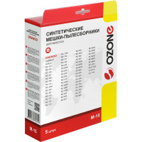 Мешки-пылесборники синтетические для пылесосов DAEWOO (5 шт.) OZONE M-15