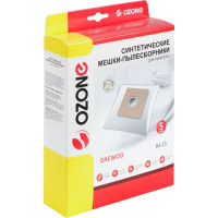 Мешки-пылесборники синтетические для пылесосов DAEWOO (5 шт.) OZONE M-15