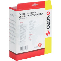 Мешки-пылесборники синтетические для пылесосов HOOVER (5 шт.) OZONE M-28