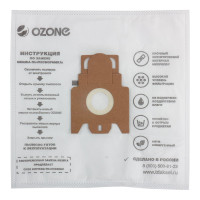 Мешки-пылесборники синтетические для пылесосов HOOVER (5 шт.) OZONE M-28