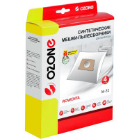 Мешки-пылесборники синтетические для пылесосов ROWENTA (4 шт.) OZONE M-31 