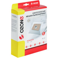 Мешки-пылесборники синтетические для пылесосов ROWENTA (5 шт.) OZONE M-12